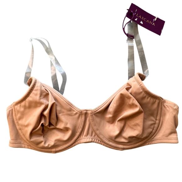 NEW MACY’S LASCANA Tan Clear Multi Strap T-Shirt Bra Size 34C - Picture 7 of 8